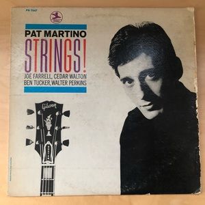 Pat Martino Strings ! Prestige Fantasy Record LP Vinyl PR 7547